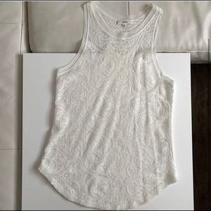 Aritzia - Wilfred Paisley Lace Tank XSmall